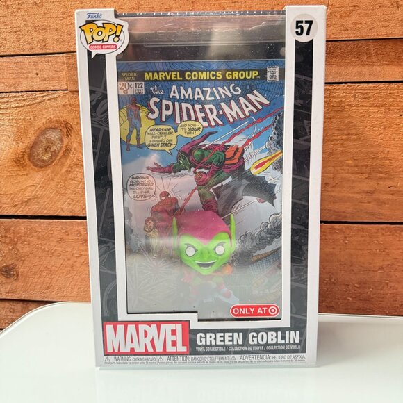 Funko POP! Comic Cover: Marvel The Amazing Spider-Man Green Goblin Vinyl NEW - Picture 1 of 7